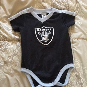 Raiders baby jersey